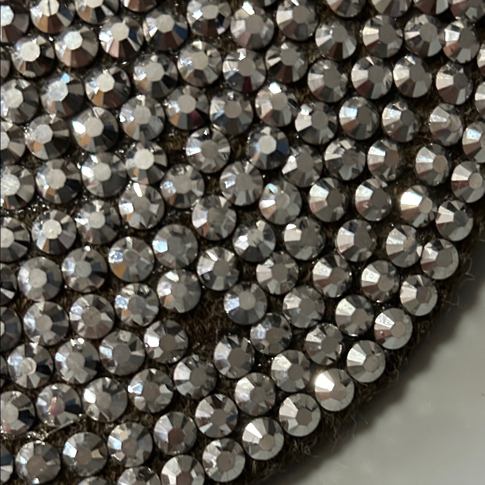Chic Leopard Print Rhinestone Hat - Picture 2 of 4